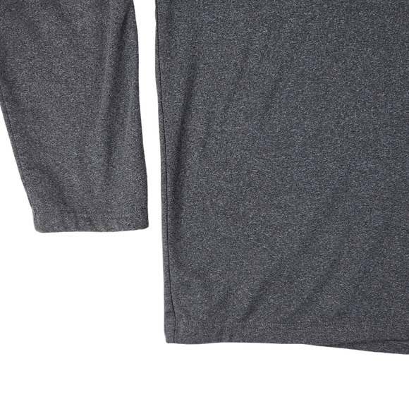 GAIAM Mens Pullover Sweatshirt sz XL Gray 1/4 Button Soft Loungewear Athleisure - Picture 4 of 11